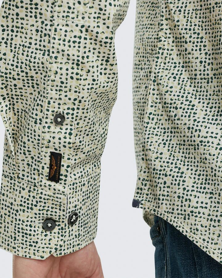 PME Legend Gedrukt lang mouw poplin overhemd Multicolor Heren - Foto 2