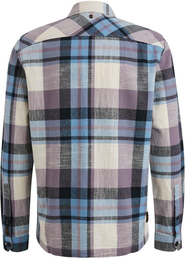 PME Legend Slub Yarn Dyed Overhemd Lange Mouw Multicolor Heren - Foto 3