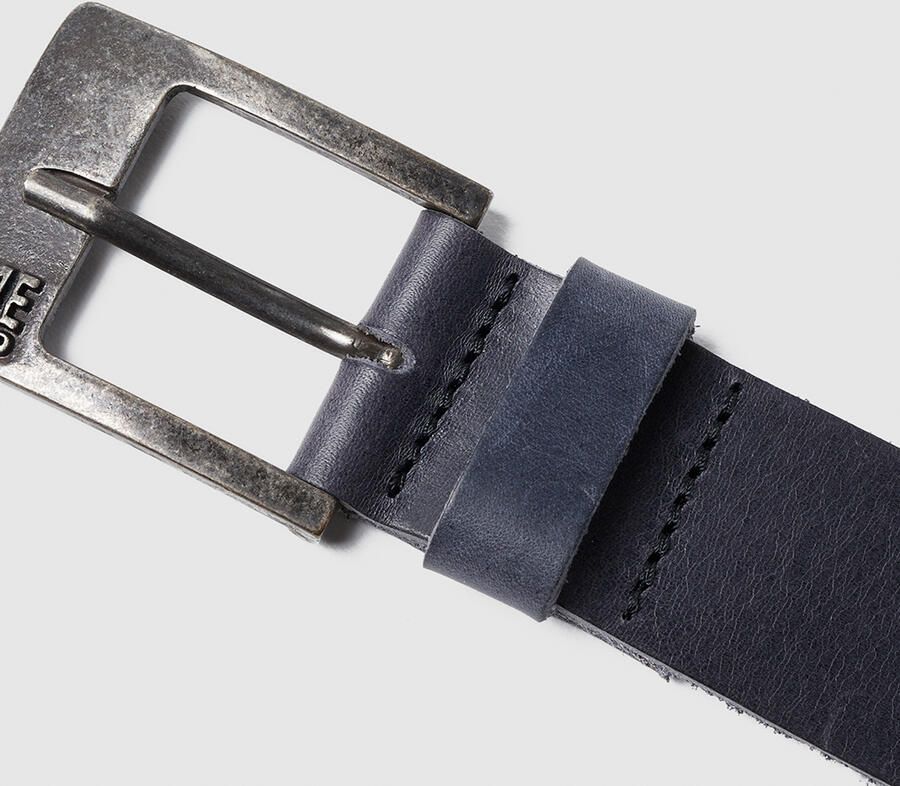 PME Legend Smalle Leren Riem Far West Collectie Blauw - Foto 3