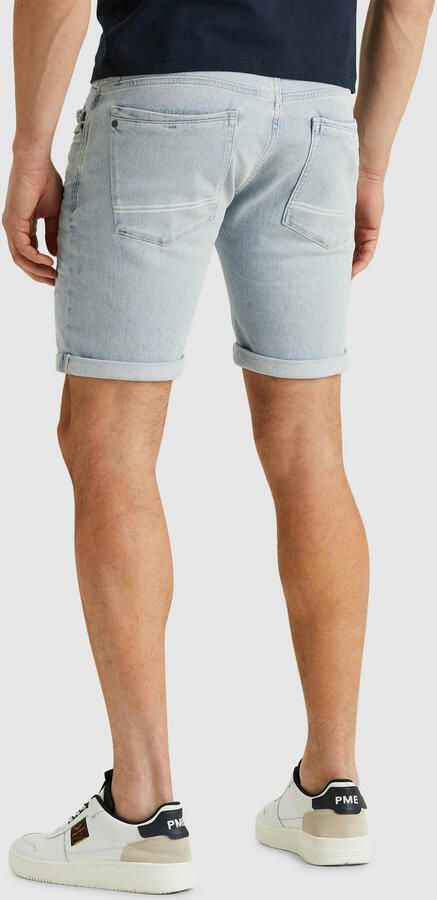 PME Legend slim denim short COMMANDER lichtblauw - Foto 6