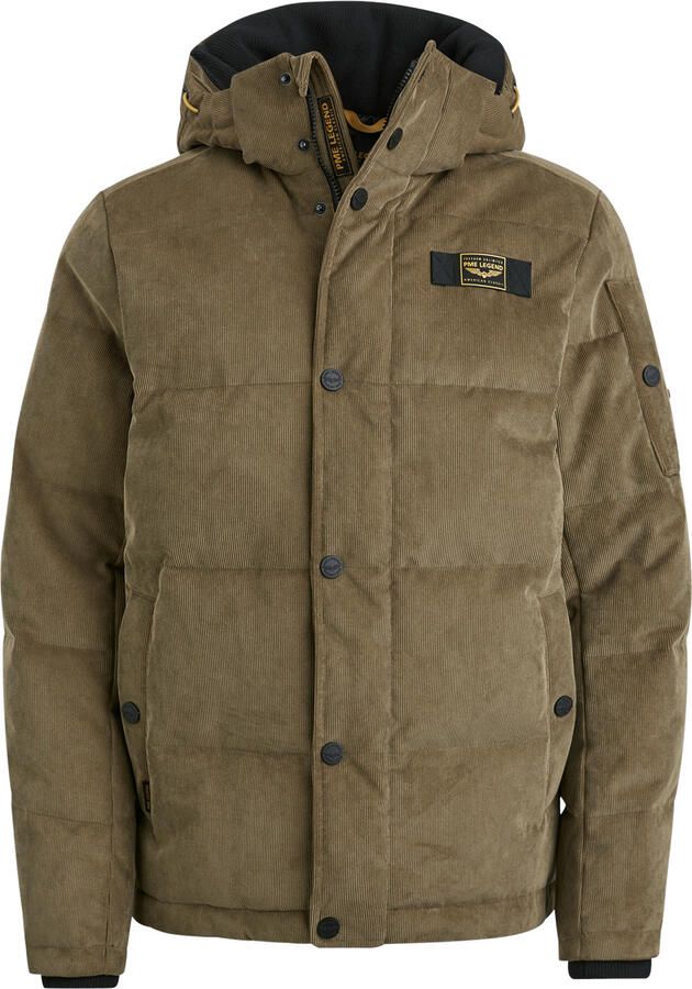 PME LEGEND Heren Jassen Semi Long Jacket Gobbler Clear Ford Khaki - Foto 5