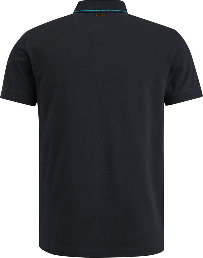 PME LEGEND Heren Polo's & T-shirts Short Sleeve Polo Stretch Pique Package Blauw - Foto 3