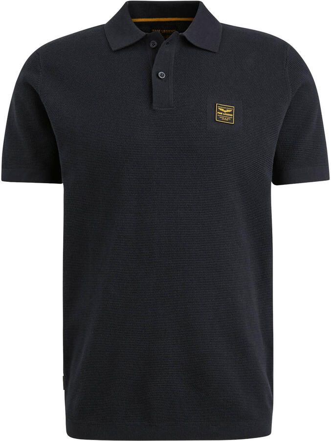 PME LEGEND Heren Polo's & T-shirts Short Sleeve Polo Cotton Blauw - Foto 10