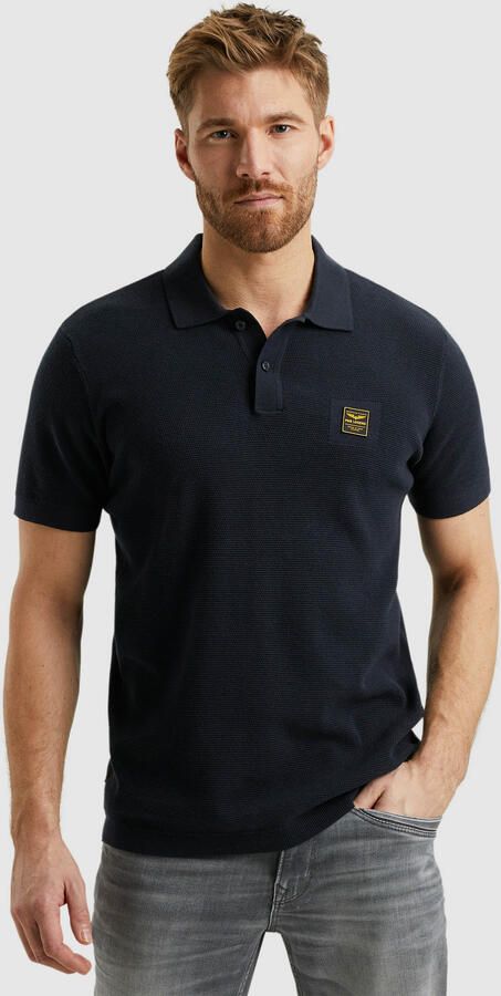 PME LEGEND Heren Polo's & T-shirts Short Sleeve Polo Cotton Blauw - Foto 13
