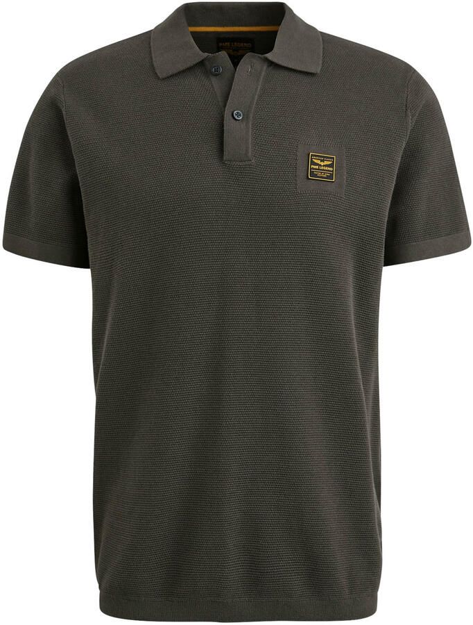 PME LEGEND Heren Polo's & T-shirts Short Sleeve Polo Cotton Groen - Foto 4