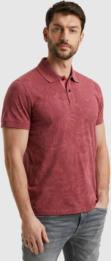 PME Legend Korte Mouw Polo Single Jersey Brown Heren - Foto 3