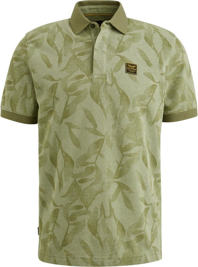 PME LEGEND Heren Polo's & T-shirts Two Tone Pique Printed Groen - Foto 9