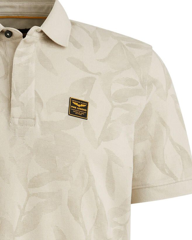 PME LEGEND Heren Polo's & T-shirts Two Tone Pique Printed Beige - Foto 11