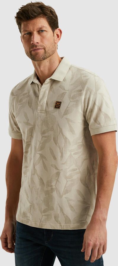 PME LEGEND Heren Polo's & T-shirts Two Tone Pique Printed Beige - Foto 10