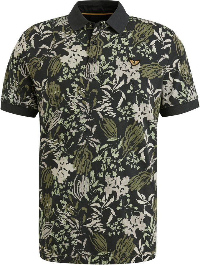 PME Legend Poloshirt Piqué Print Navy - Foto 2