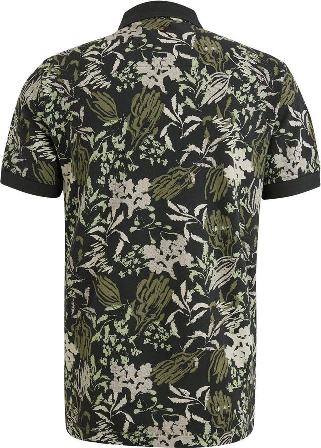 PME Legend Poloshirt Piqué Print Navy - Foto 2