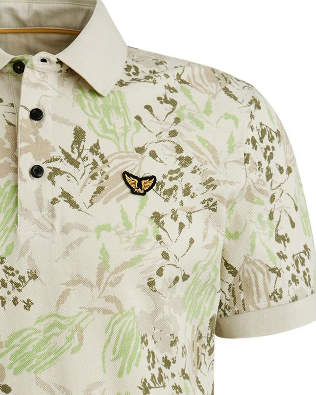 PME LEGEND Polo met allover print - Foto 4
