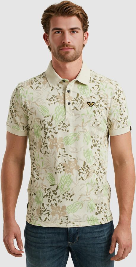 PME LEGEND Polo met allover print - Foto 5