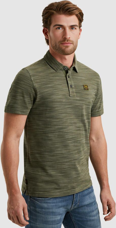 PME LEGEND Polo met streeppatroon - Foto 3