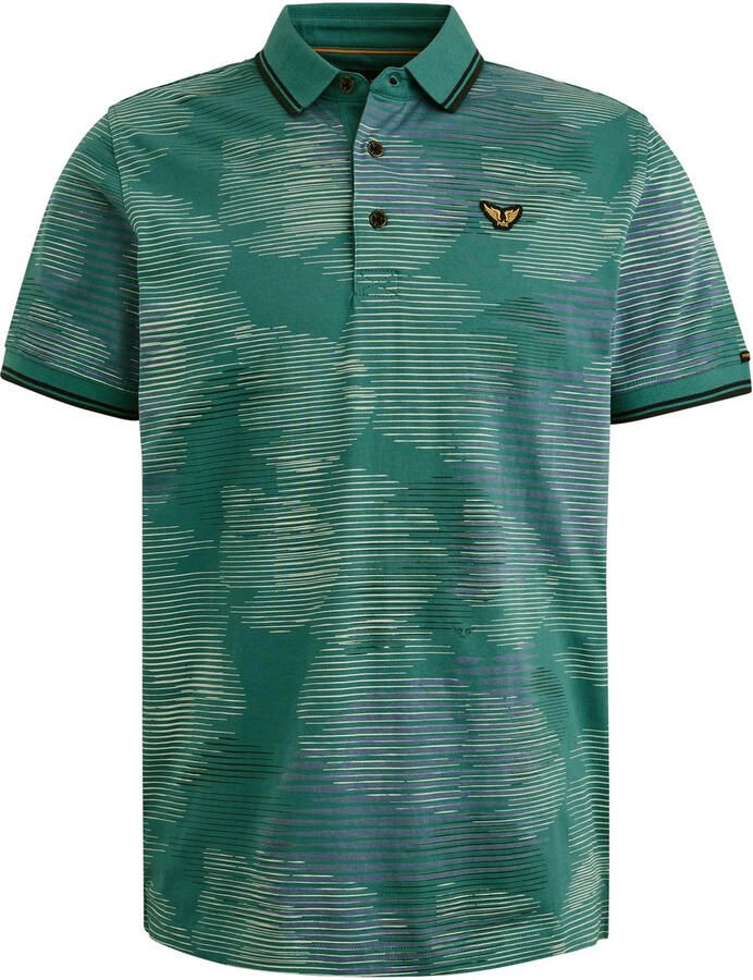 PME LEGEND Polo met allover print - Foto 5