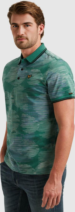 PME LEGEND Polo met allover print - Foto 4