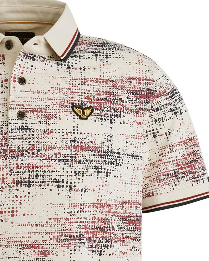 PME LEGEND Polo met allover print - Foto 2