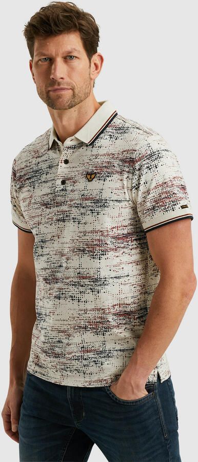 PME LEGEND Polo met allover print - Foto 4
