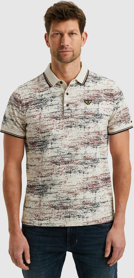 PME LEGEND Polo met allover print - Foto 3