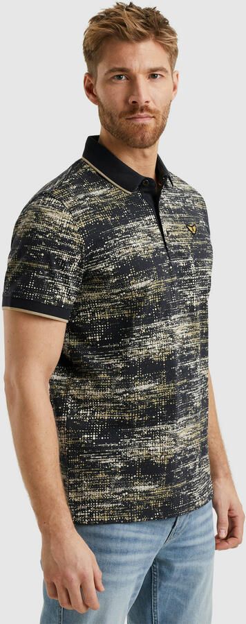 PME Legend regular polo donkerblauw - Foto 4