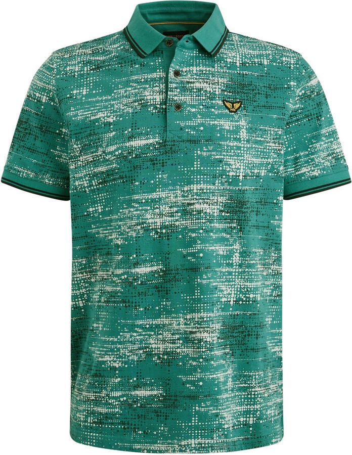 PME LEGEND Polo met allover print - Foto 5