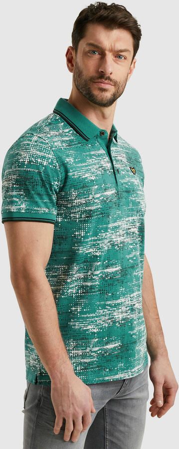 PME LEGEND Polo met allover print - Foto 4