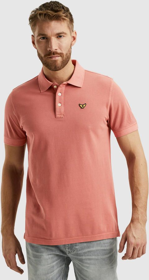 PME LEGEND Heren Polo's & T-shirts Pique Garment Dye Koraal - Foto 10