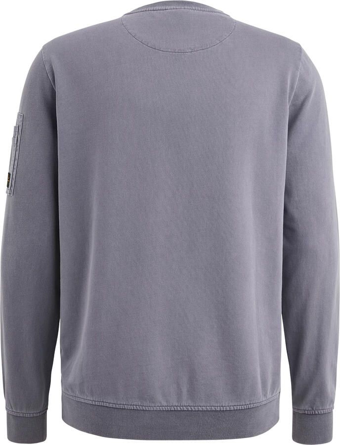 PME Legend Crewneck Terry Sweatshirt Purple Heren - Foto 3