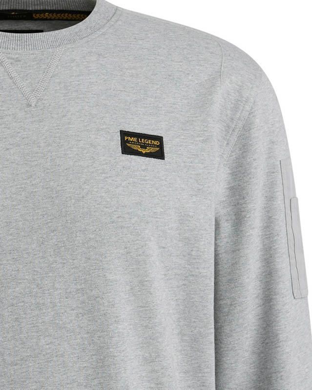 PME LEGEND Heren Truien & Vesten Crewneck Airstrip Sweat Grijs - Foto 6