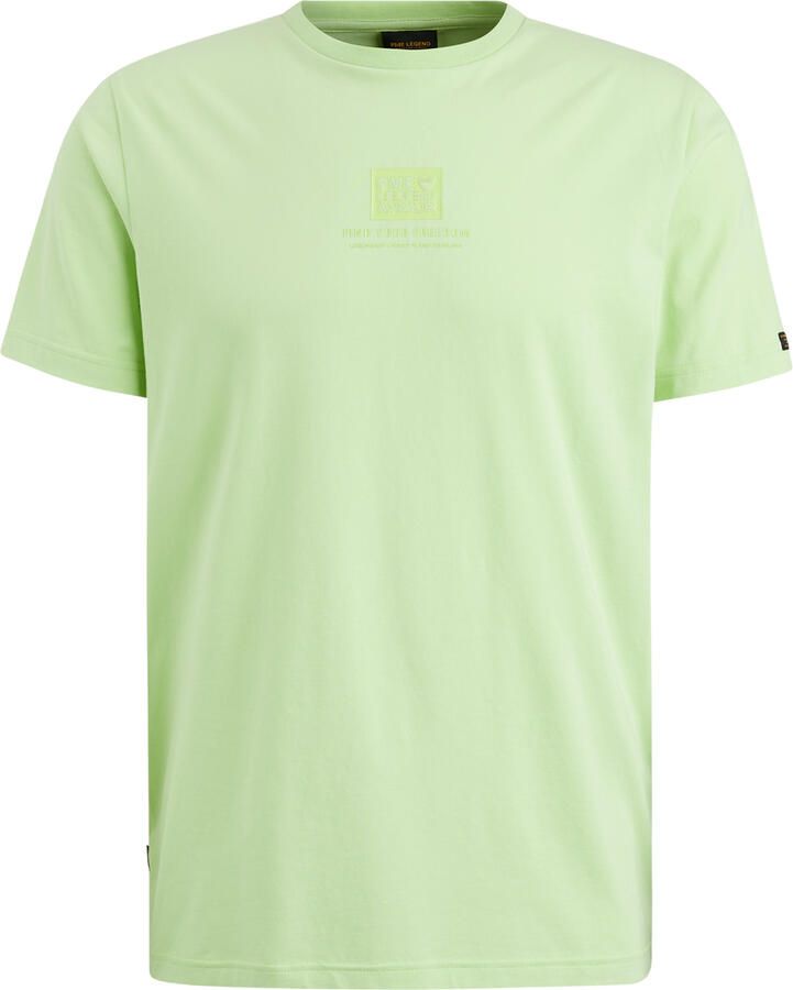 PME Legend Katoenen T-shirt met korte mouwen ronde hals Green Heren - Foto 2