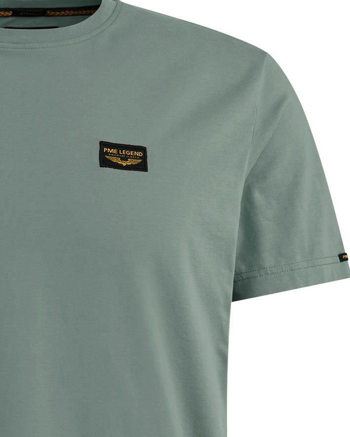 PME LEGEND Heren Polo's & T-shirts Short Sleeve R-neck Guyver Tee Groen - Foto 2