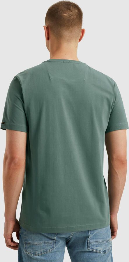 PME LEGEND Heren Polo's & T-shirts Short Sleeve R-neck Guyver Tee Groen - Foto 4
