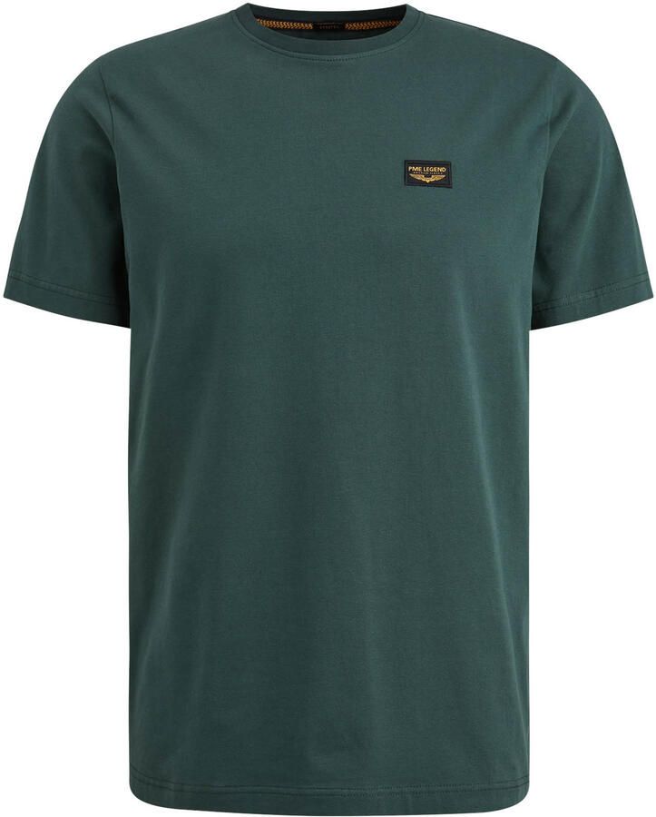 PME LEGEND Heren Polo's & T-shirts Short Sleeve R-neck Guyver Tee Groen - Foto 4