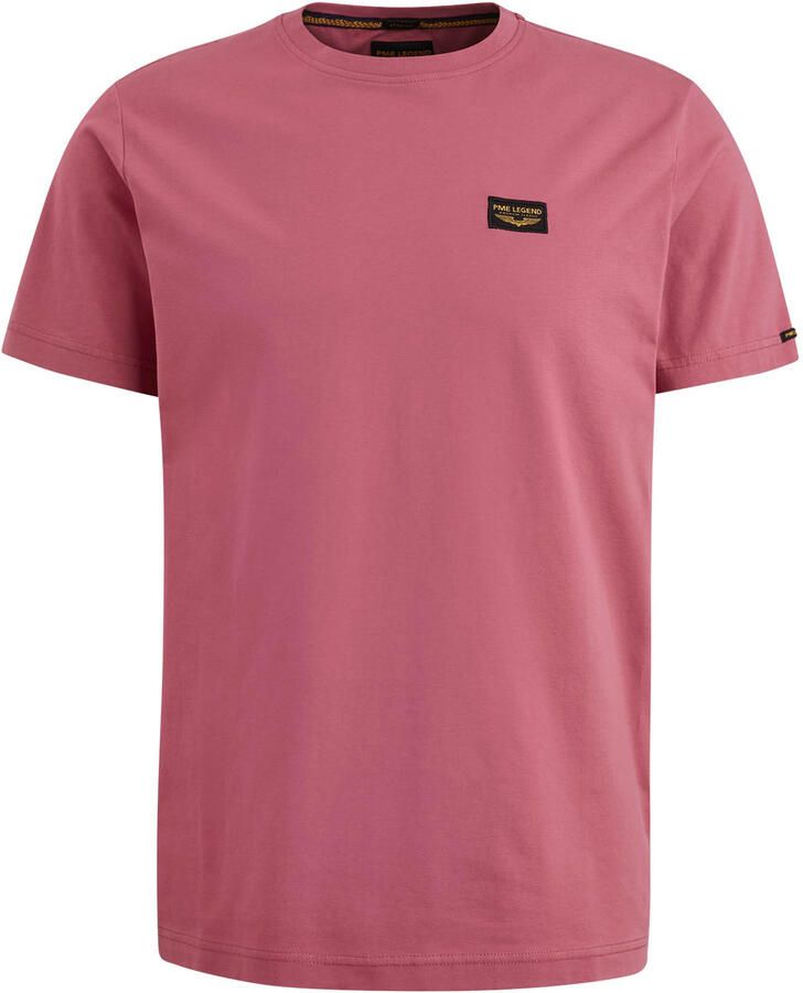 PME LEGEND Heren Polo's & T-shirts Short Sleeve R-neck Guyver Tee Roze - Foto 6