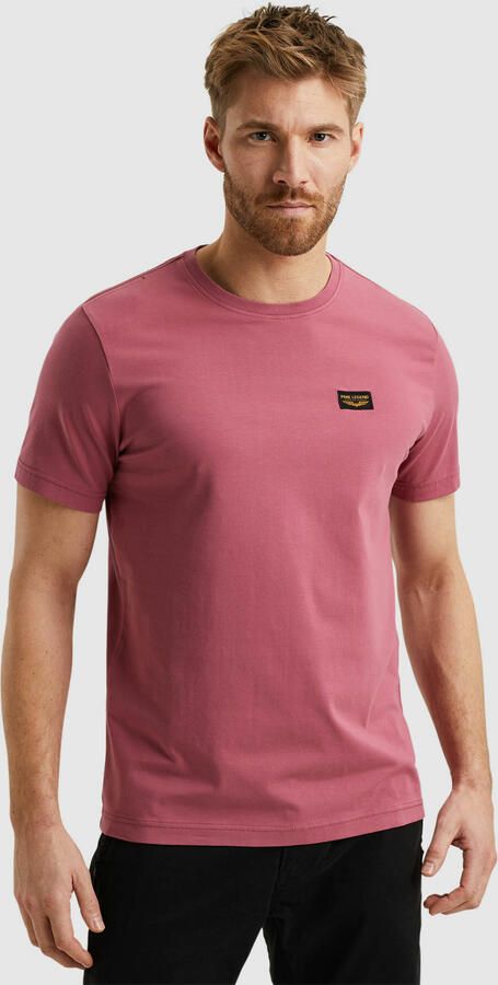 PME LEGEND Heren Polo's & T-shirts Short Sleeve R-neck Guyver Tee Roze - Foto 5