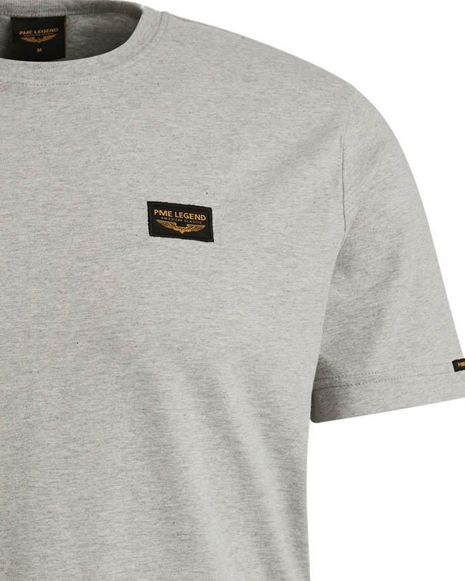 PME LEGEND Heren Polo's & T-shirts Short Sleeve R-neck Guyver Tee Grijs