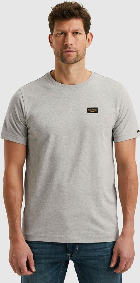 PME LEGEND Heren Polo's & T-shirts Short Sleeve R-neck Guyver Tee Grijs - Foto 2