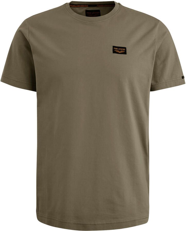 PME LEGEND Heren Polo's & T-shirts Short Sleeve R-neck Guyver Tee Groen - Foto 5