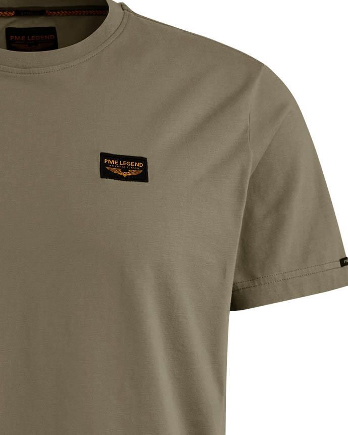 PME LEGEND Heren Polo's & T-shirts Short Sleeve R-neck Guyver Tee Groen - Foto 2