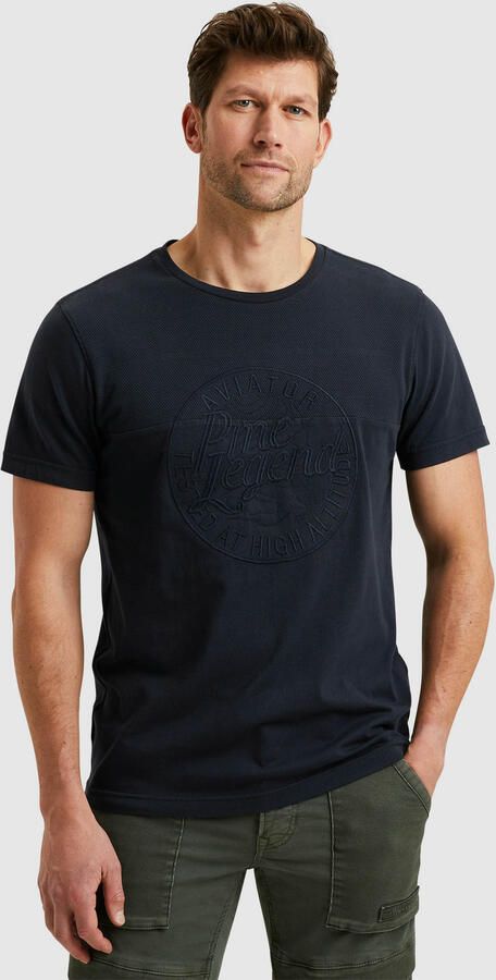 PME LEGEND T-shirt met geborduurd artwork - Foto 3