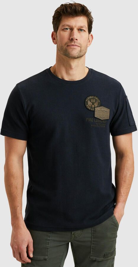 PME Legend T-shirt donkerblauw - Foto 3