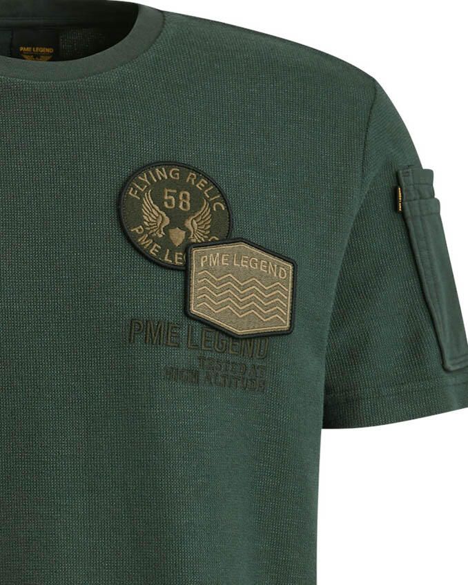 PME LEGEND T-shirt met badges - Foto 3