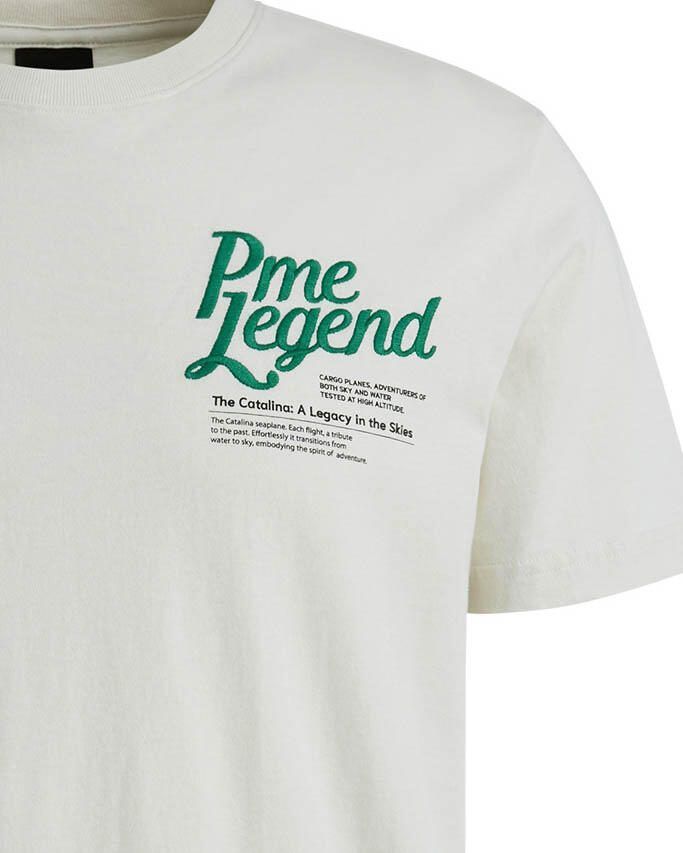 PME Legend regular T-shirt met backprint - Foto 7