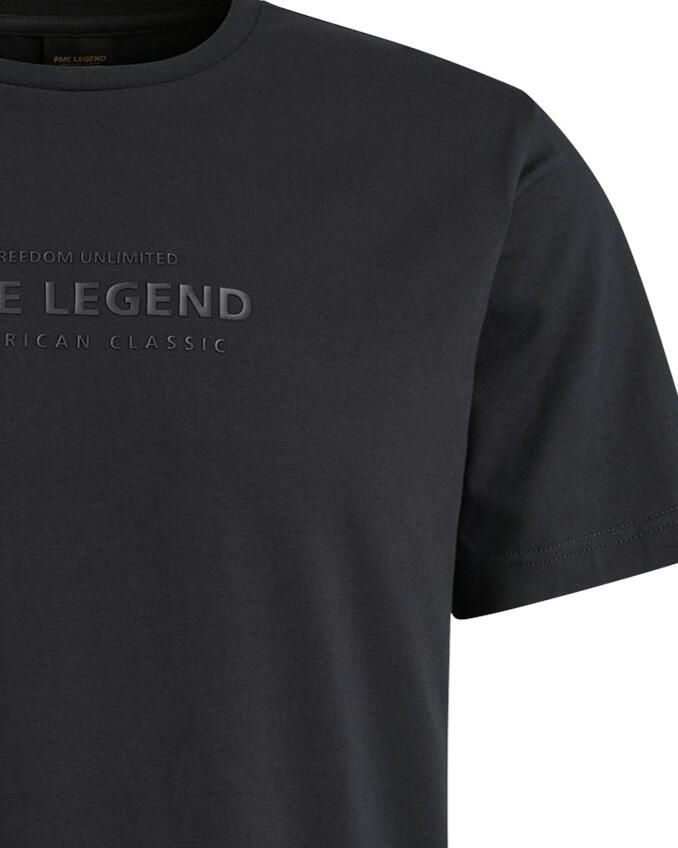 PME Legend T-shirt met labelprint en ronde hals - Foto 7