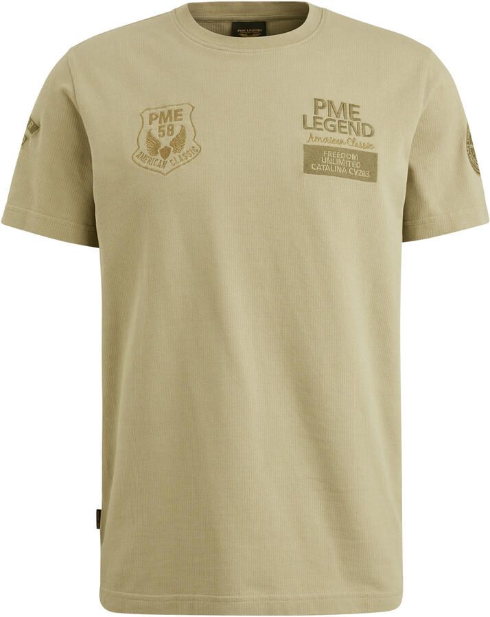 PME LEGEND T-shirt met badges