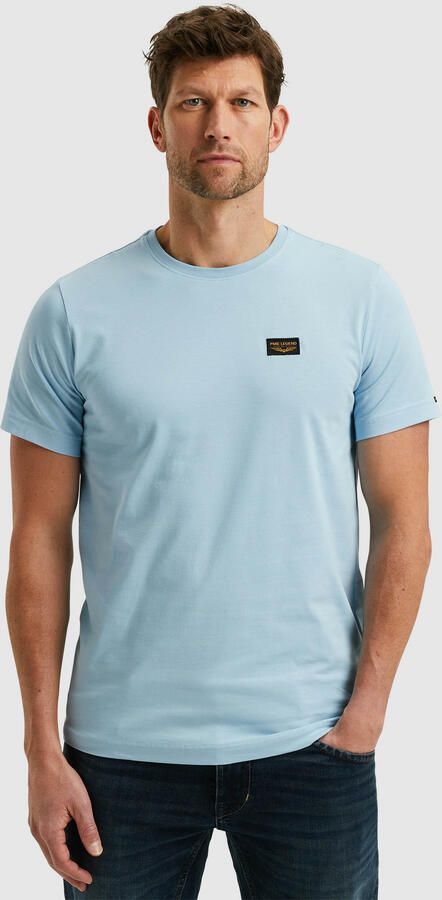 PME LEGEND Heren Polo's & T-shirts Short Sleeve R-neck Guyver Tee Blauw - Foto 3