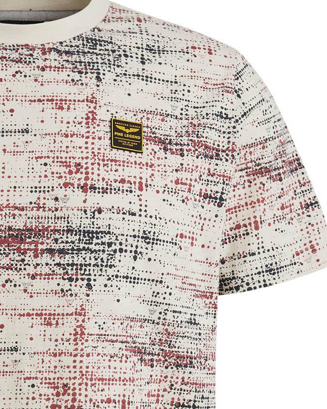 PME LEGEND T-shirt met allover print - Foto 3