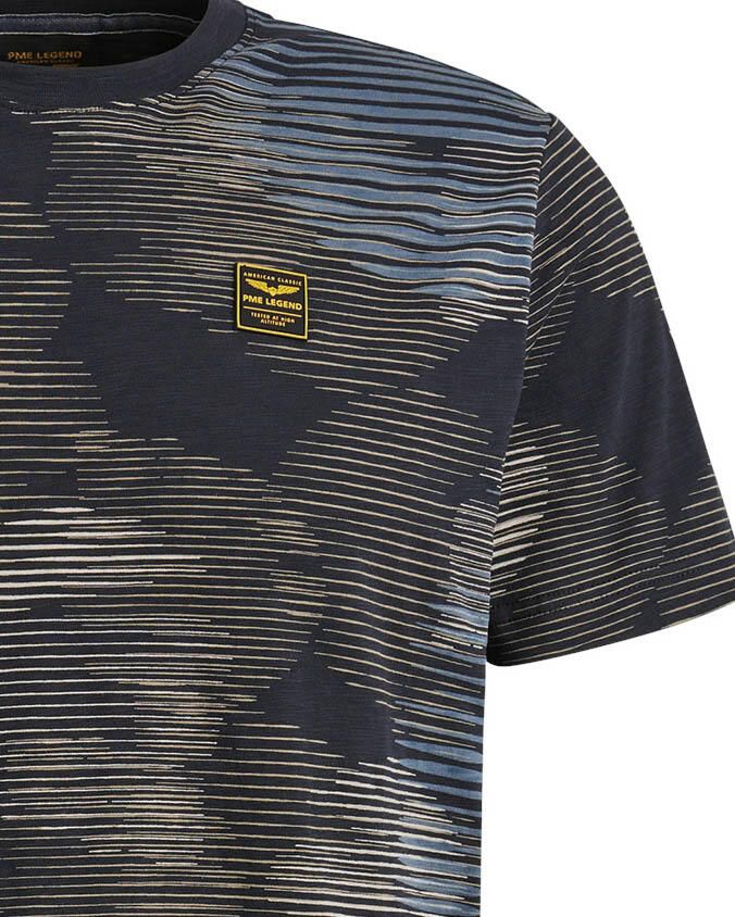 PME LEGEND T-shirt met allover print