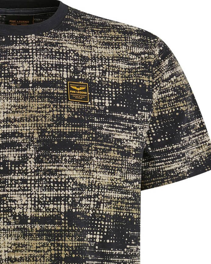 PME LEGEND T-shirt met allover print - Foto 3