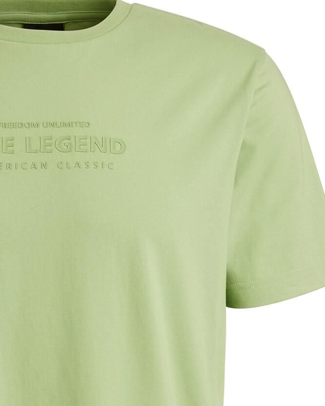PME Legend T-shirt met labelprint en ronde hals - Foto 3
